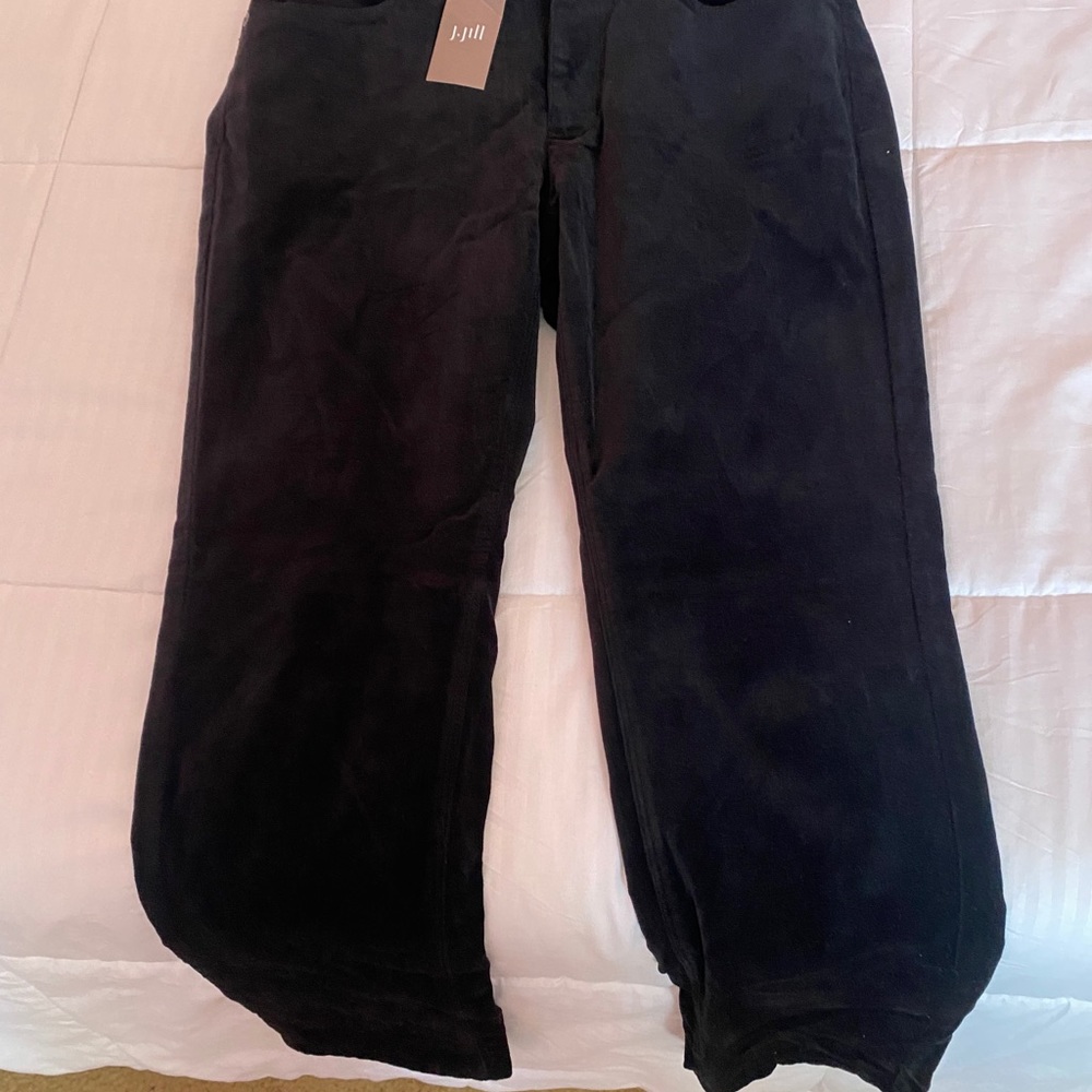 Cute suede/corduroy J. Jill jeans!